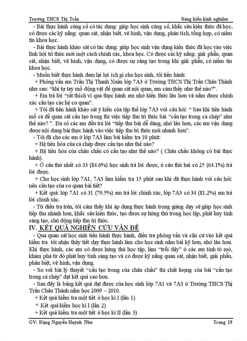 image for page Phương pháp giảng dạy loại bài thực hành trong giảng dạy phần Động vật học 7