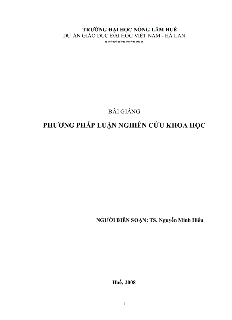 image for page Phương pháp luận nghiên cứu khoa học