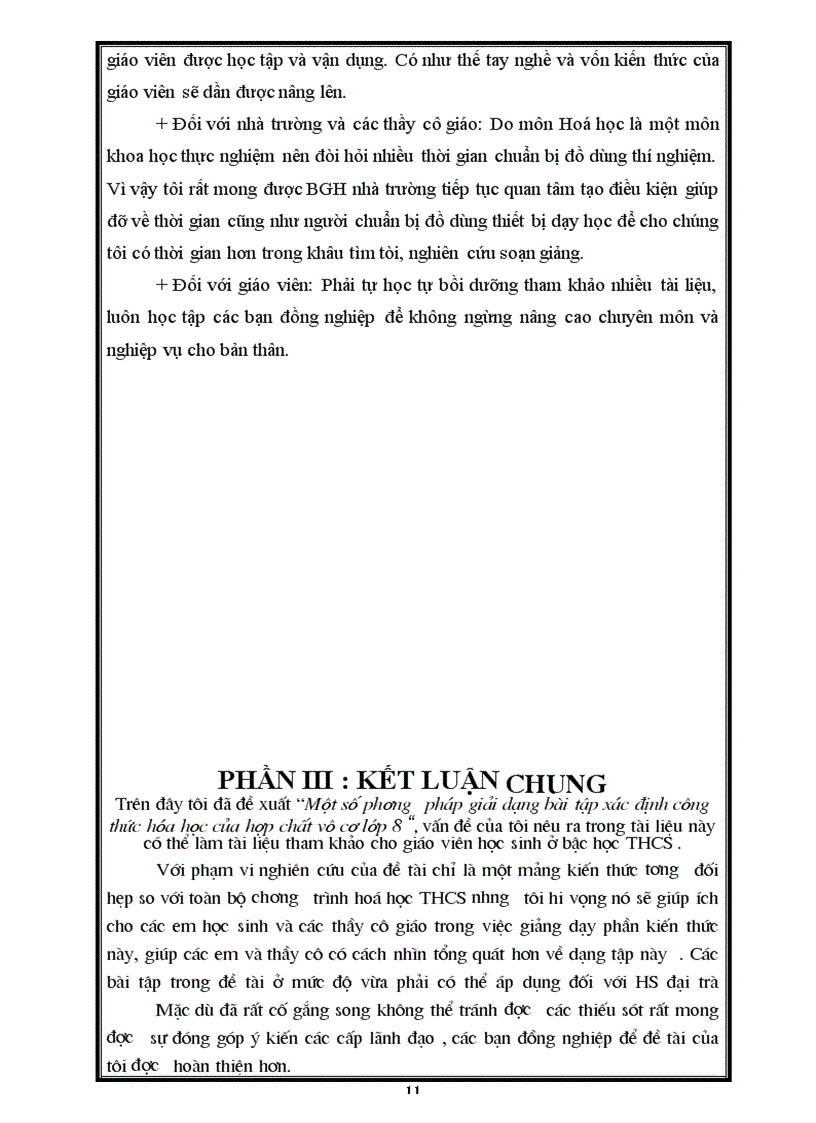 image for page Phuong phap xac dinh cong thuc phan tu hop chat vo co lop 8