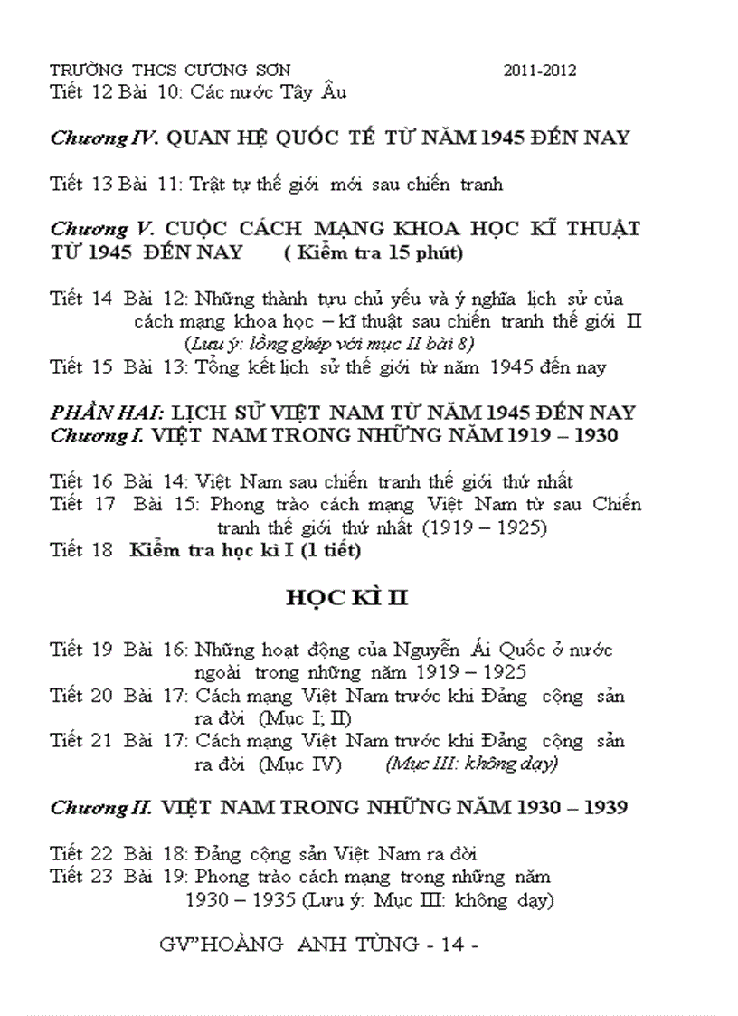 image for page Phân phối chương trình 1