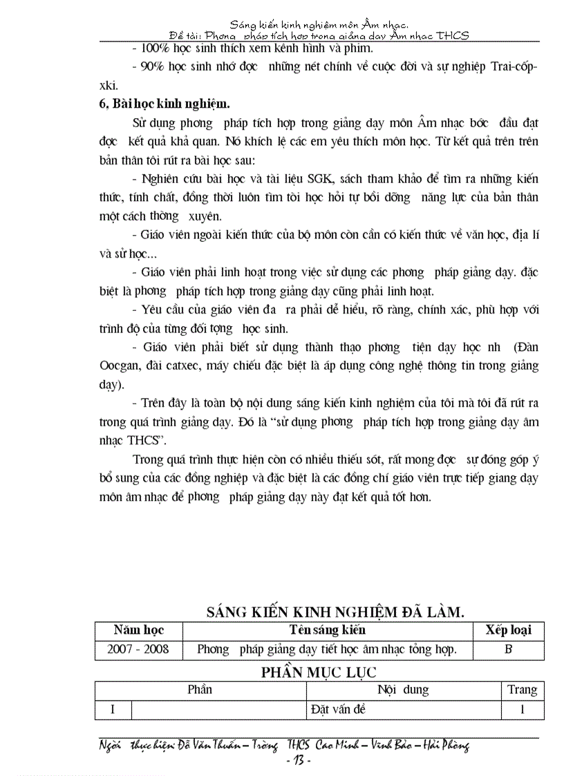 image for page PP giang day tich hop trong day am nhac