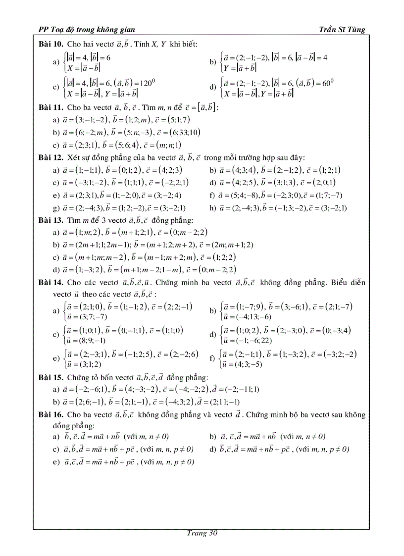 image for page PP Tọa độ không gian