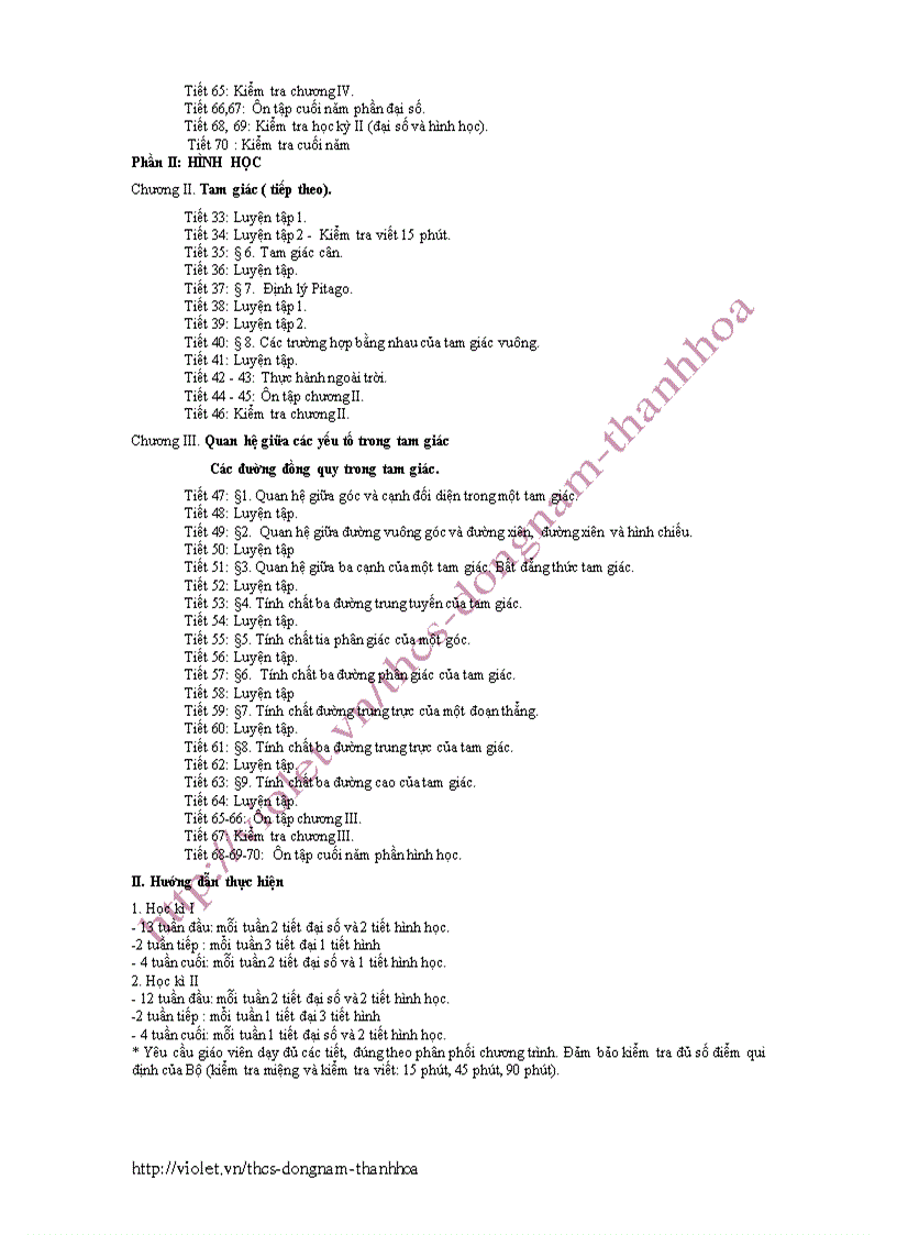 image for page PPCT môn Toán 2011 2012