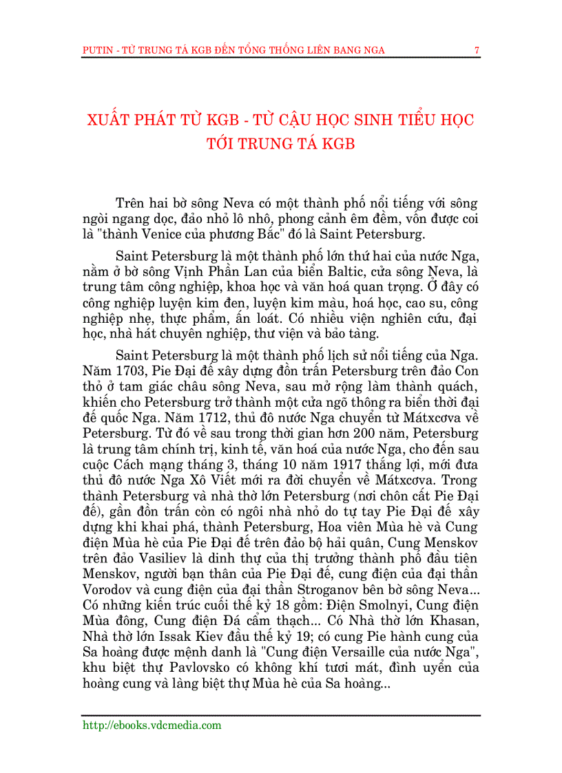 image for page Putin tu trung ta kgb den tong thong lb nga