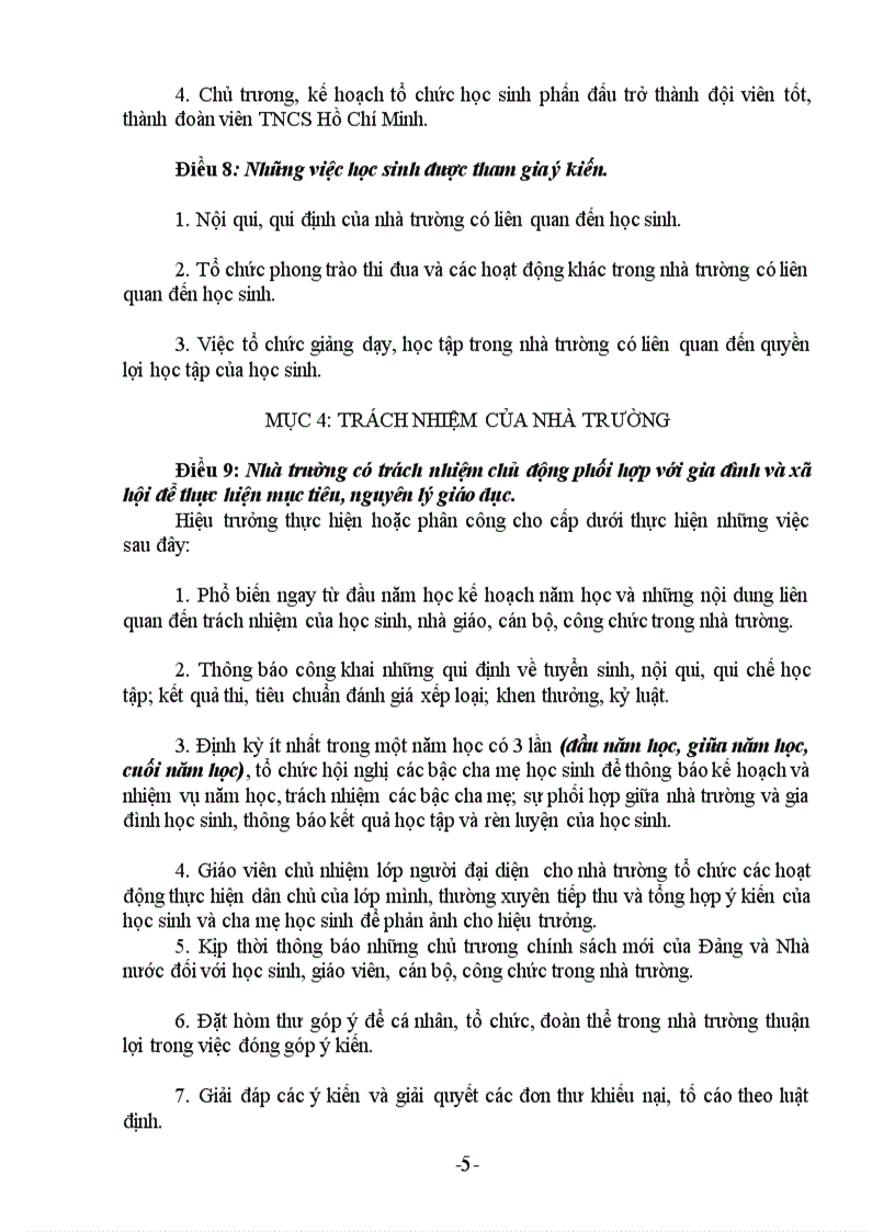 image for page QC dân chủ trong nhà trường