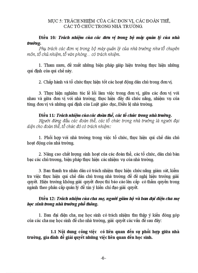 image for page QC dân chủ trong nhà trường