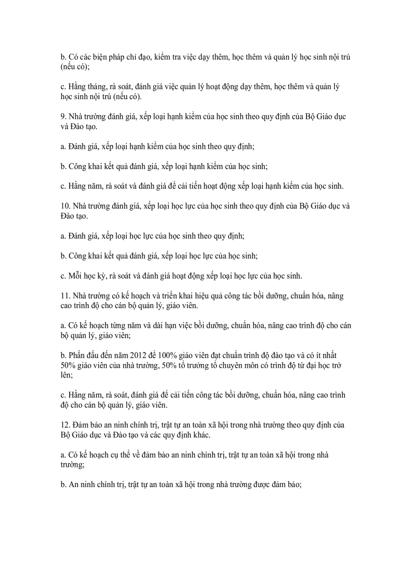 image for page QC về đánh giá CL giáo dục trường THCS