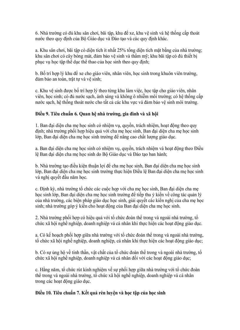 image for page QC về đánh giá CL giáo dục trường THCS