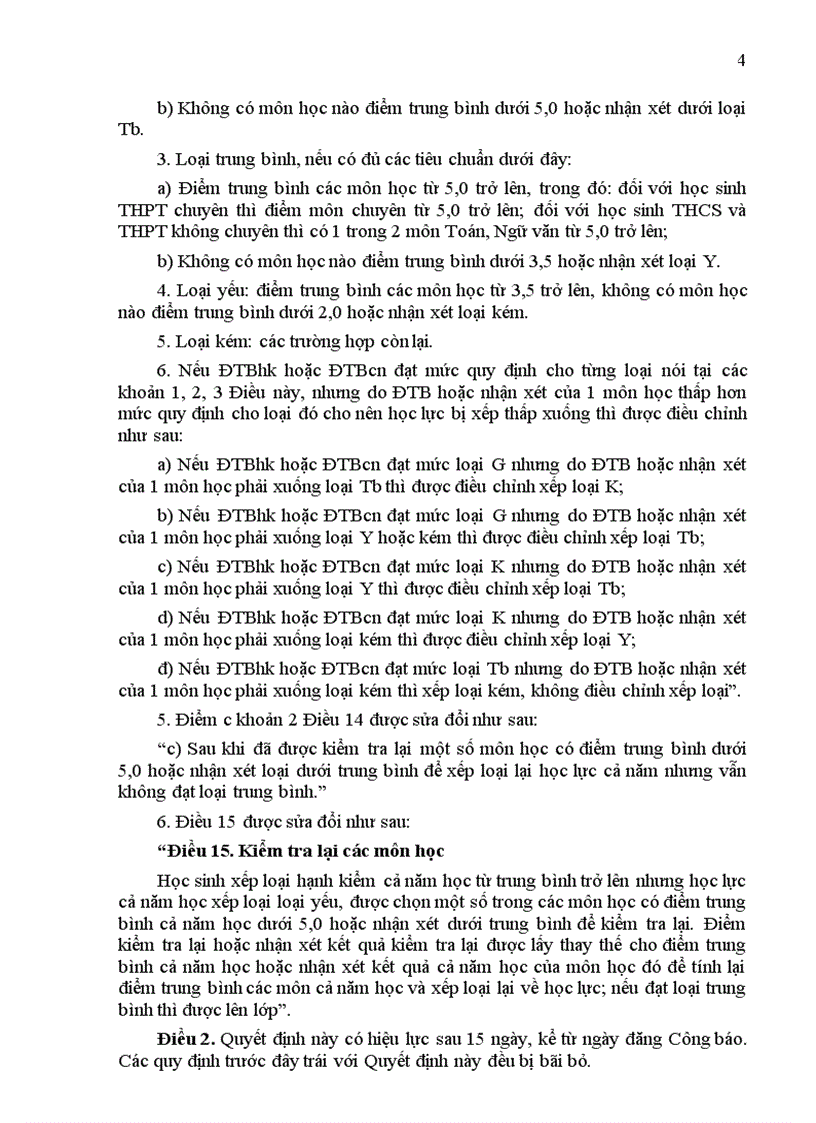 image for page Qđ 51 2008 danh gia xep loai hs sửa đổi bổ sung