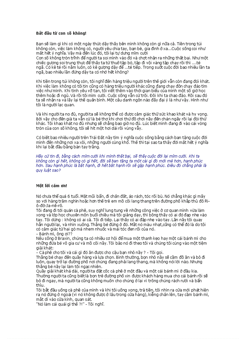 image for page Quà tặng cuộc sống very hay và ý nghĩa