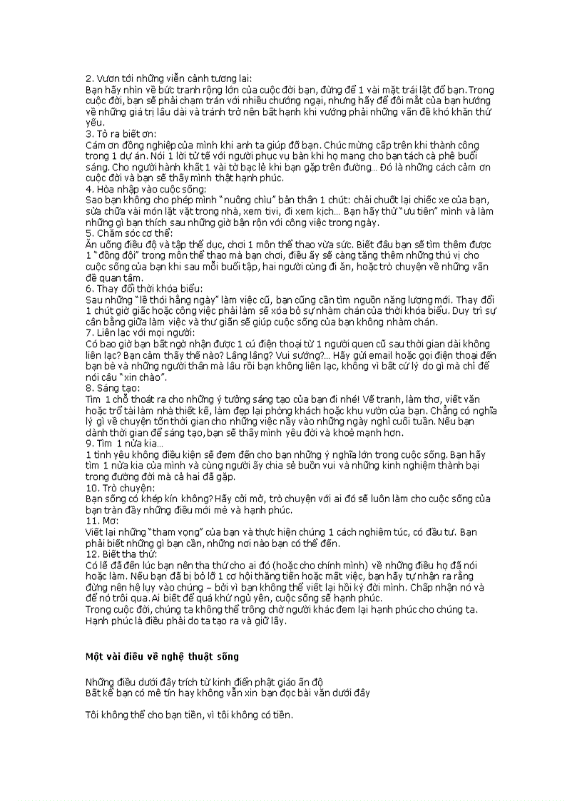 image for page Quà tặng cuộc sống very hay và ý nghĩa