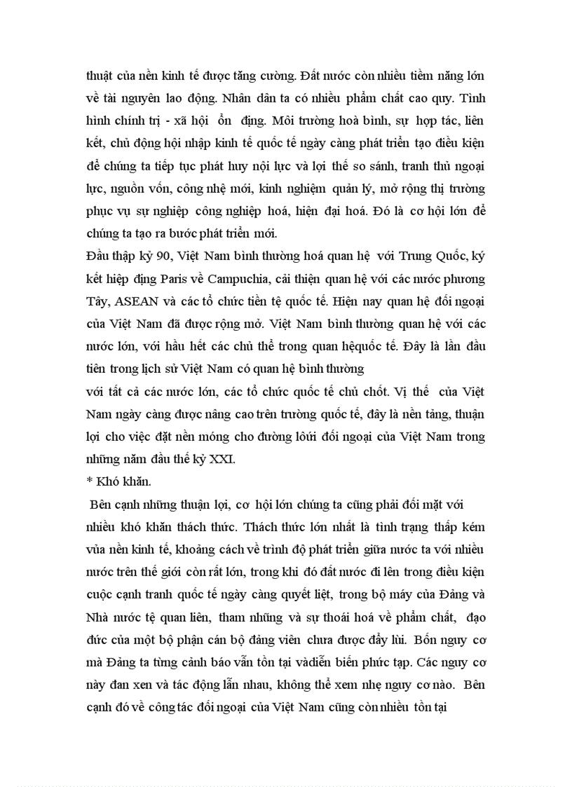 image for page Quan hệ quốc tế Việt Nam thời kì đổi mới