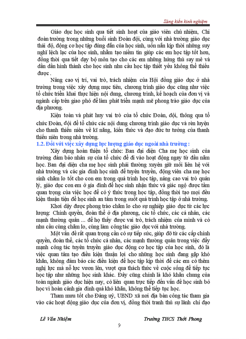 image for page Quản lí chỉ đạo GD động cơ học tập của HS