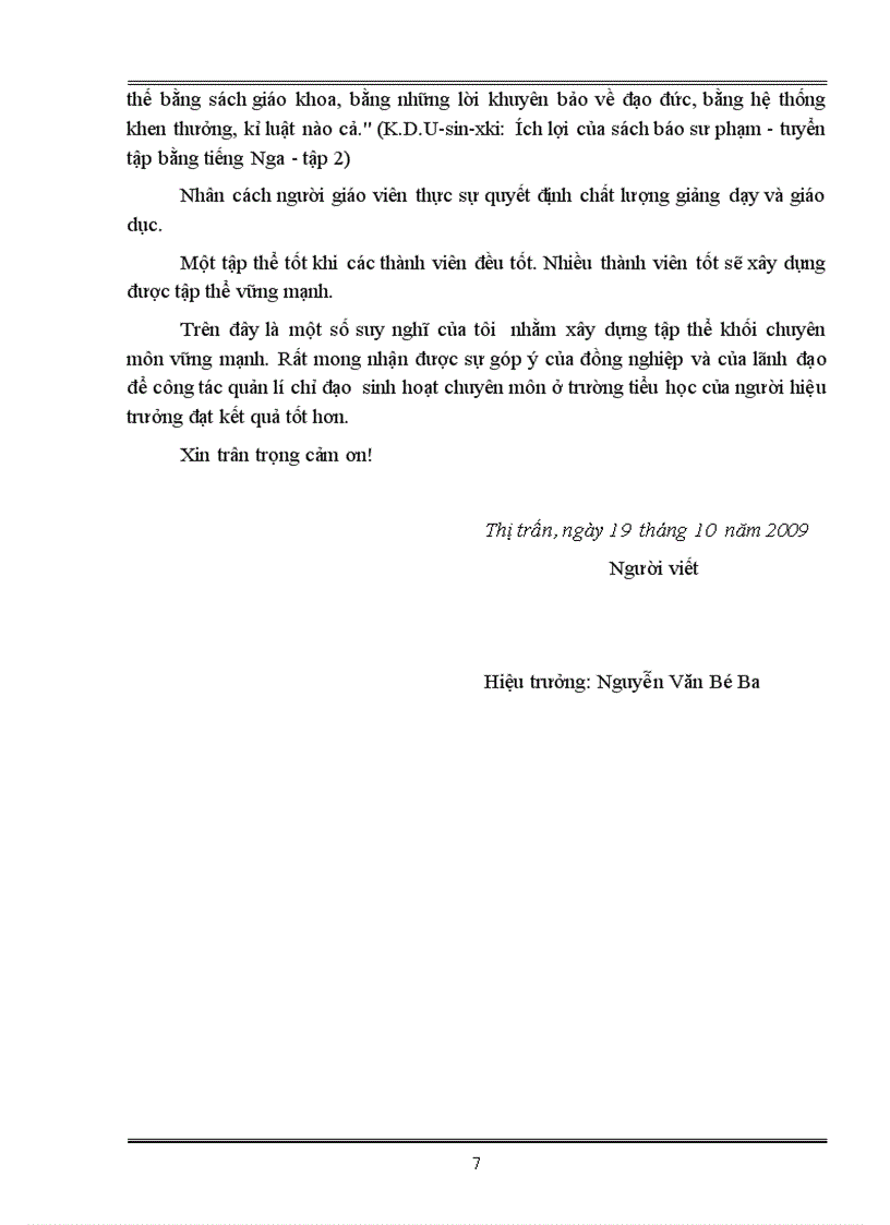 image for page Quản lí tổ chuyên môn