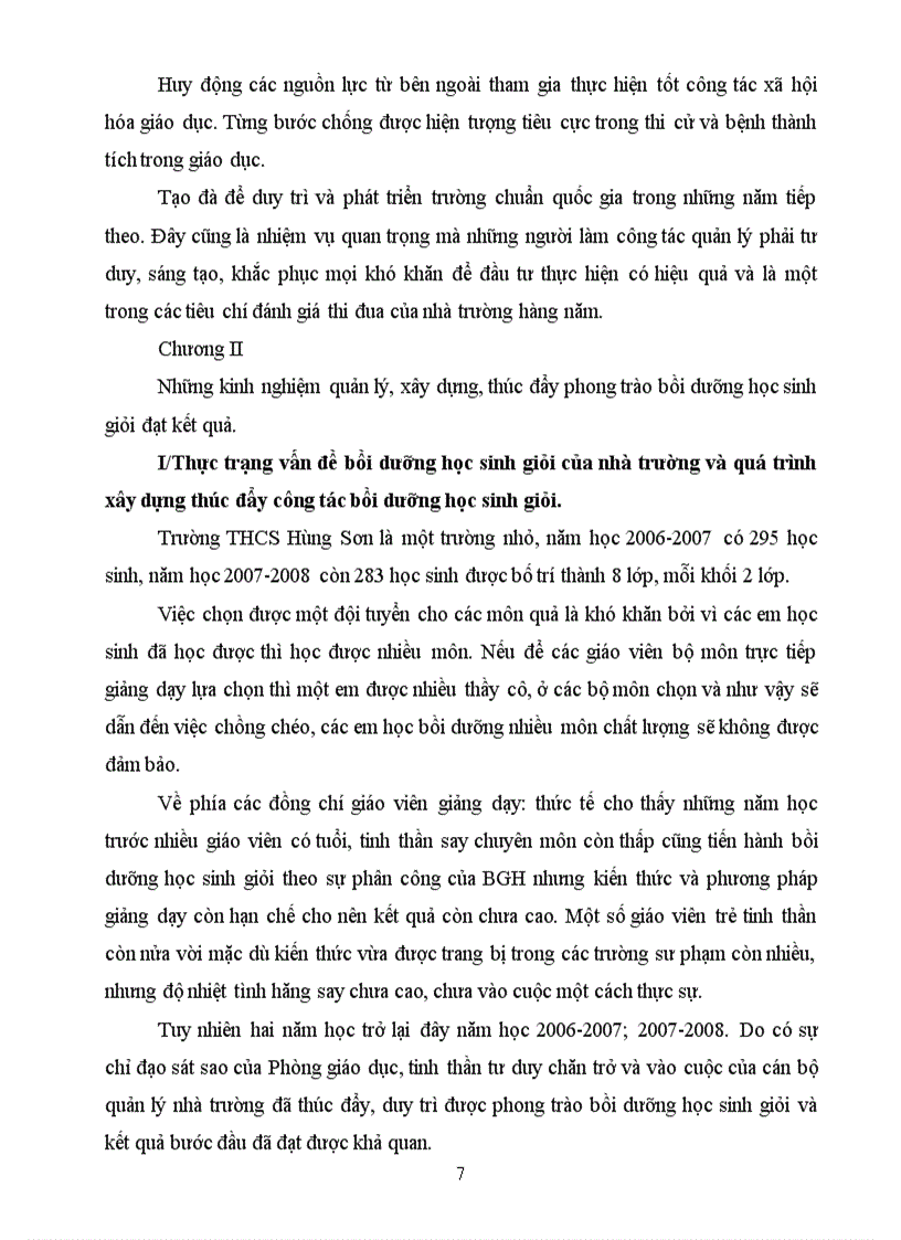 image for page Quản lý bồi dưỡng học sinh giỏi