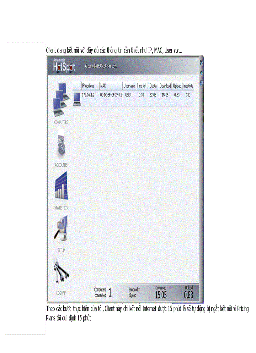 image for page Quản lý kết nối Internet không dây với Wireless Gateway Antamedia