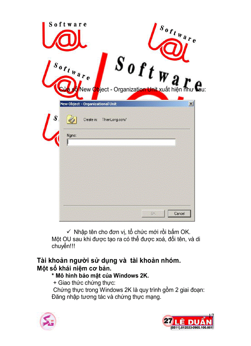 image for page Quản trị mạng Win 2000
