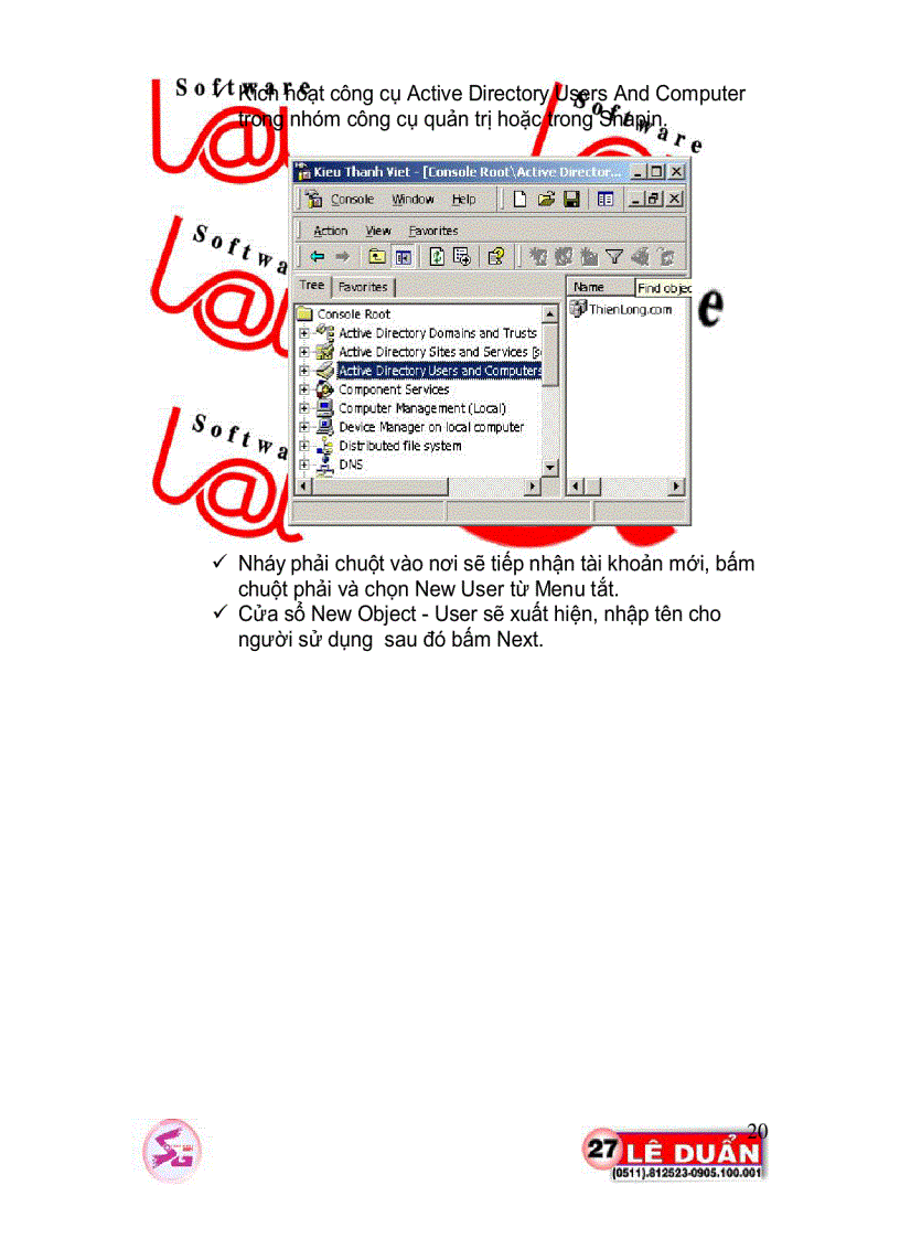 image for page Quản trị mạng Win 2000