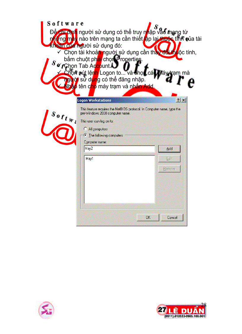 image for page Quản trị mạng Win 2000