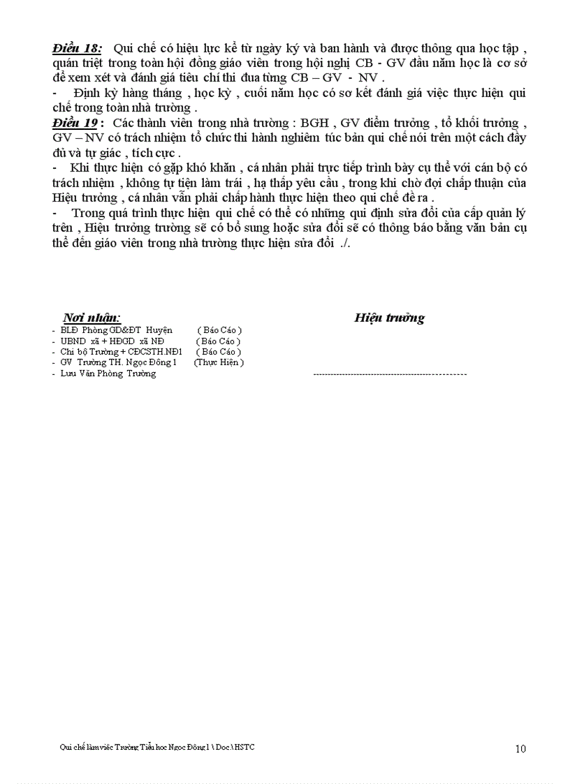 image for page Qui che lam viec cua truong nam 2010 2011