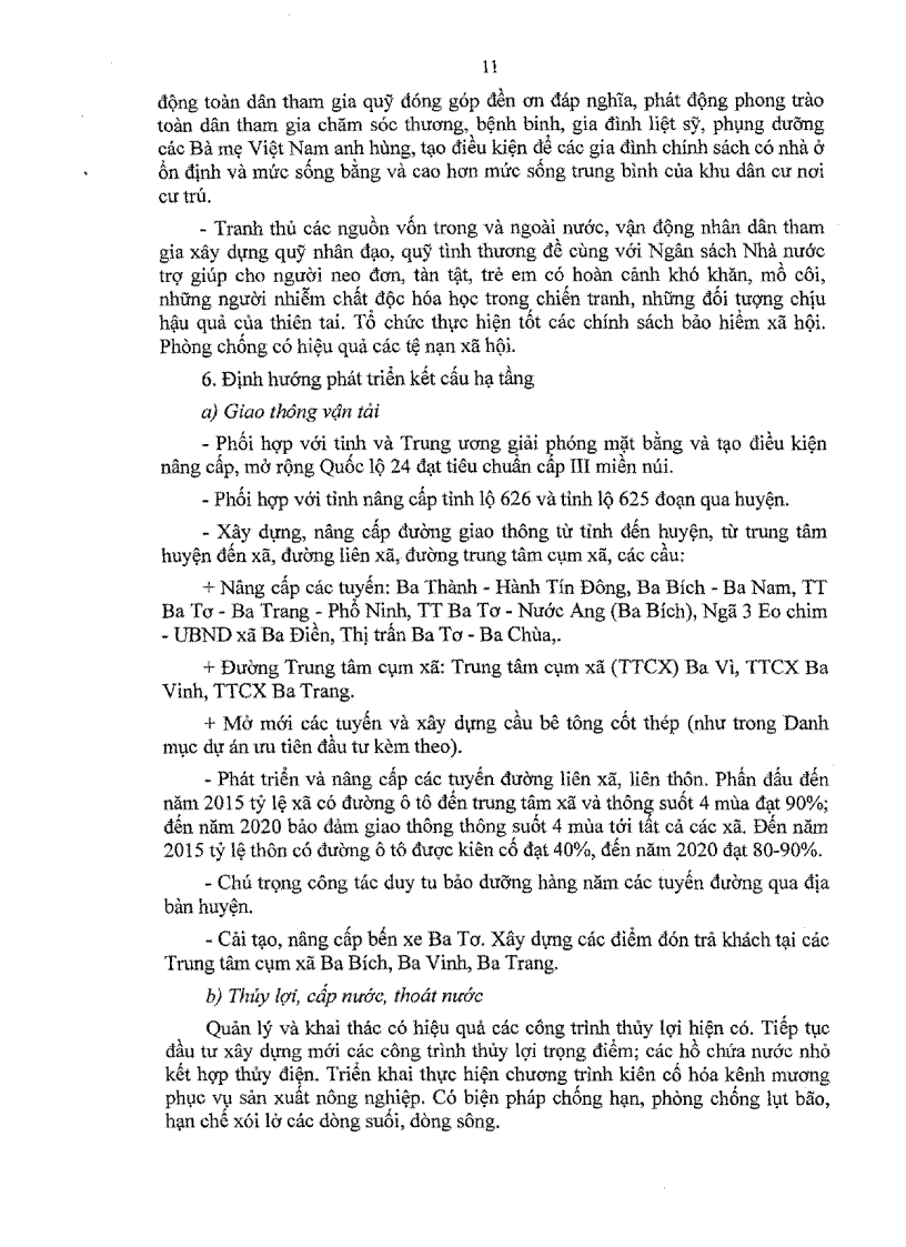 image for page Qui hoạch BaTơ đến năm 2020