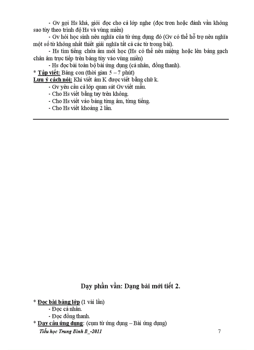 image for page Qui trinh day cac mon hoc o th