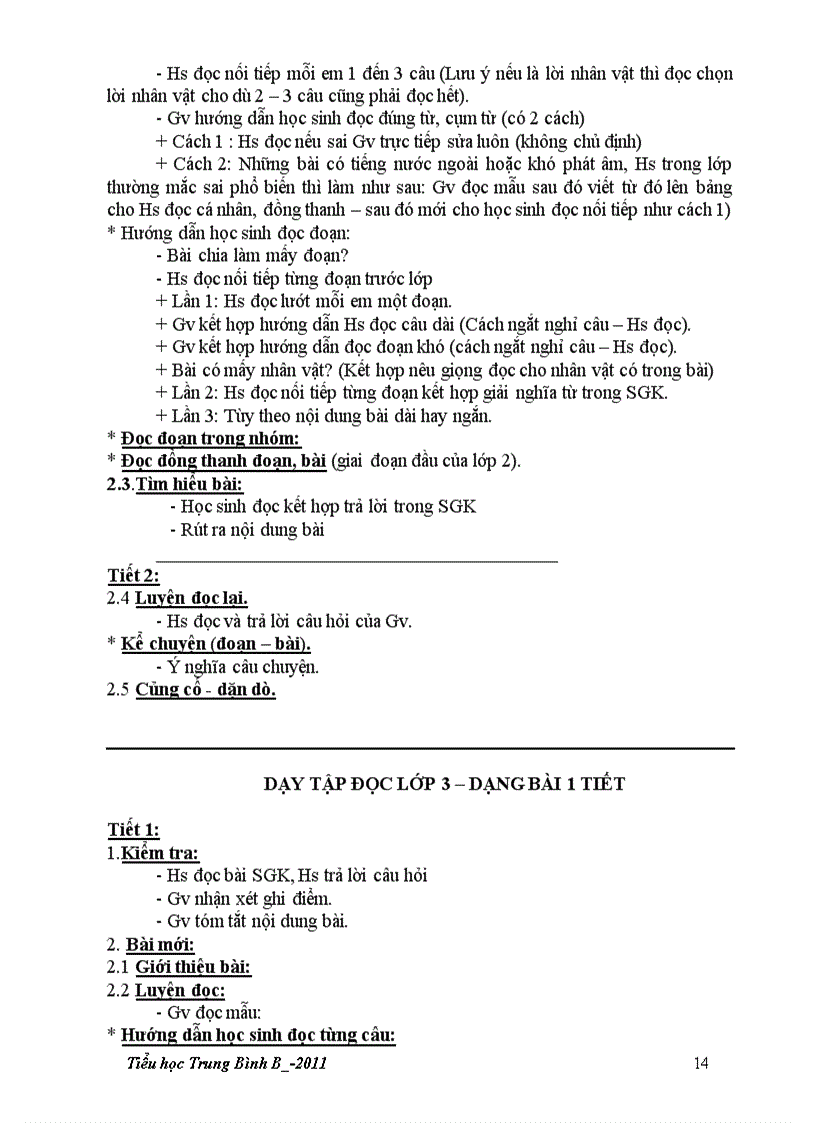 image for page Qui trinh day cac mon hoc o th