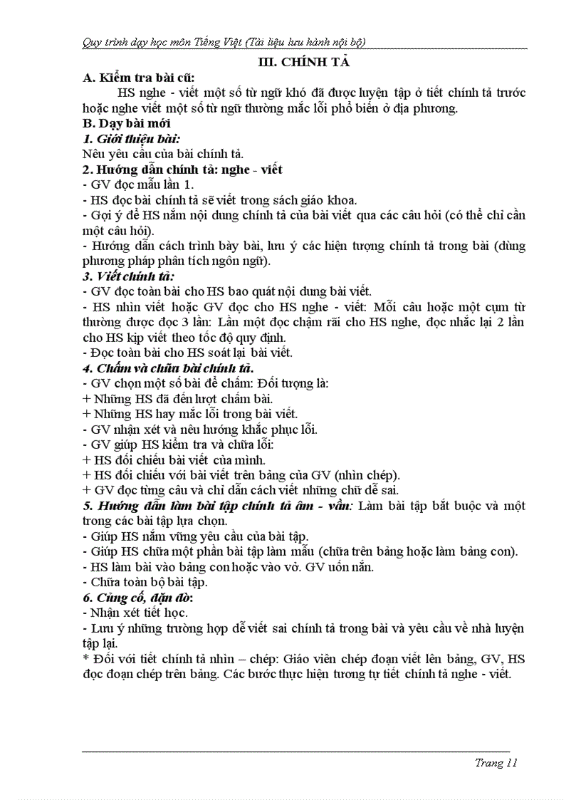 image for page Qui trình dạy các phân môn Tiếng Việt Tiểu học