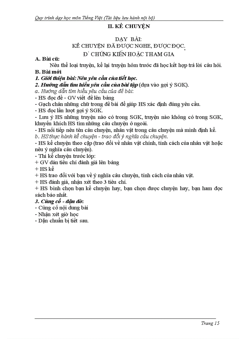 image for page Qui trình dạy các phân môn Tiếng Việt Tiểu học