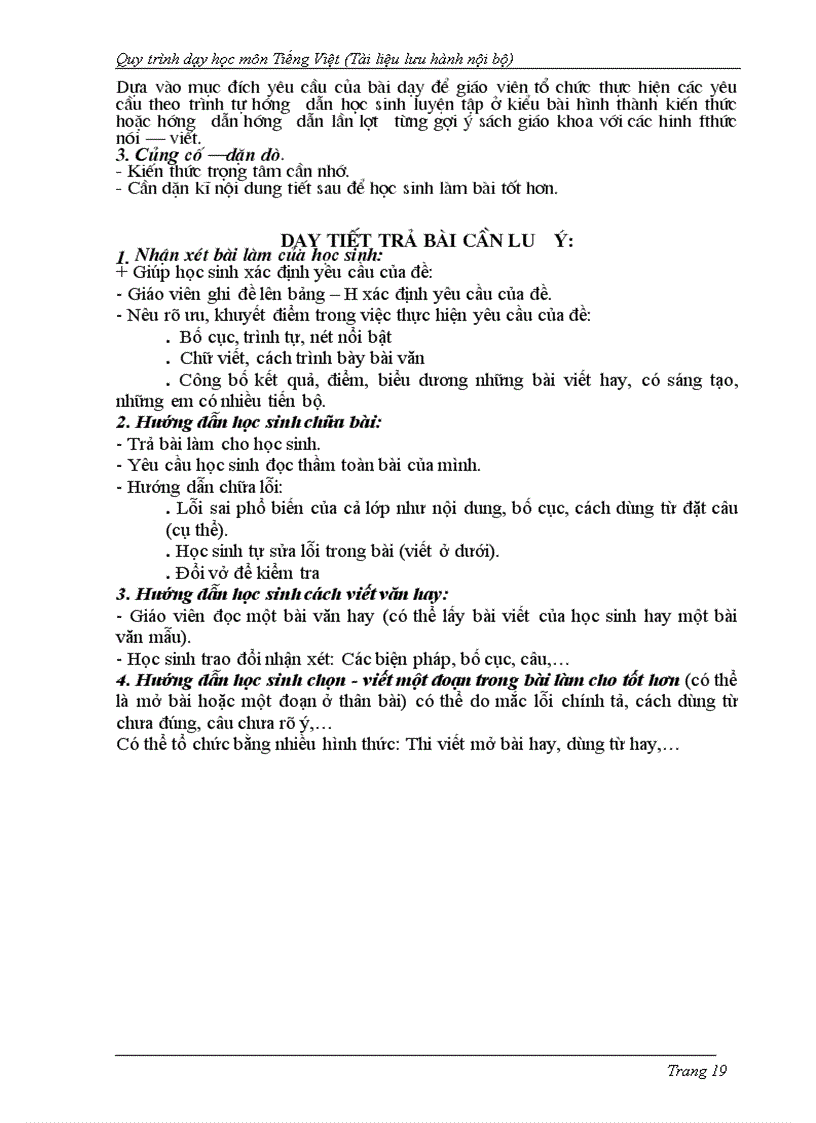 image for page Qui trình dạy các phân môn Tiếng Việt Tiểu học