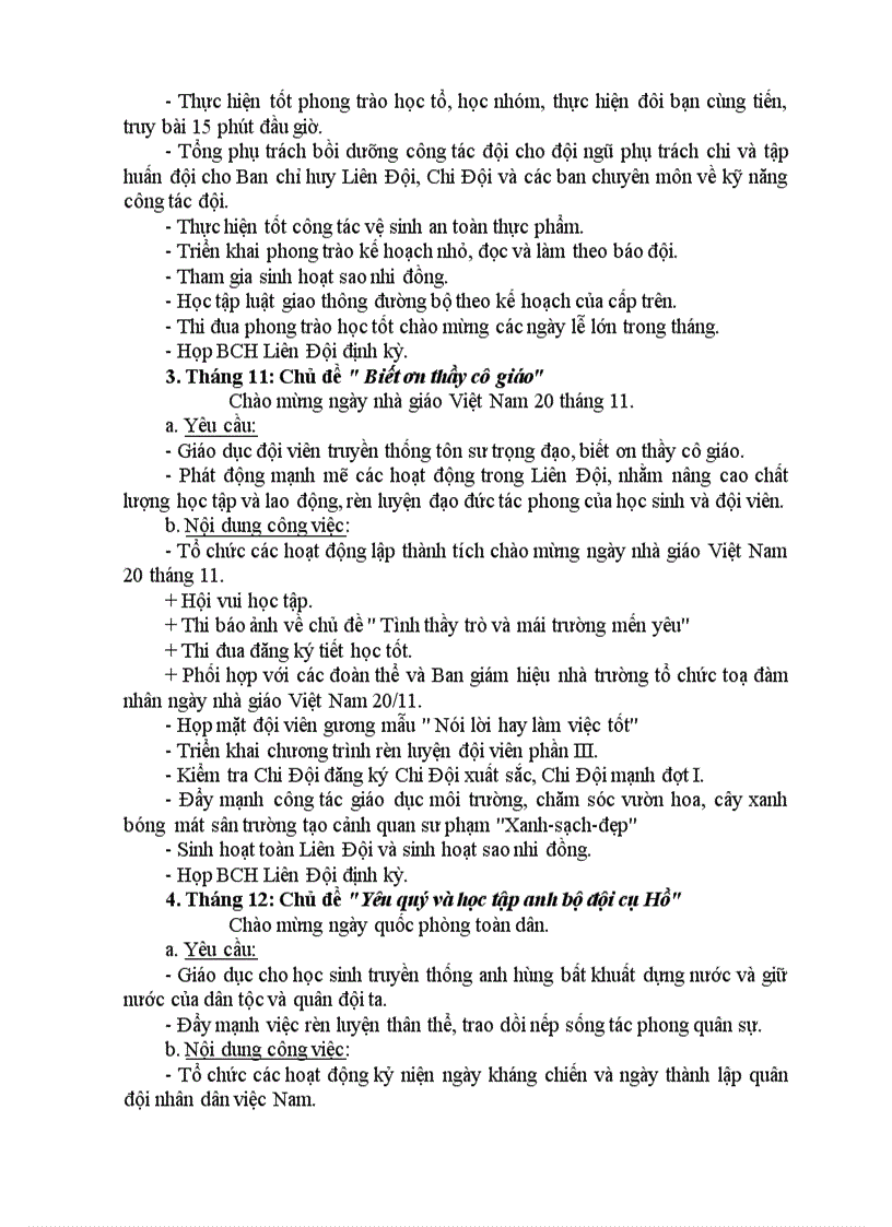 image for page Qui trinh hoạt động đội