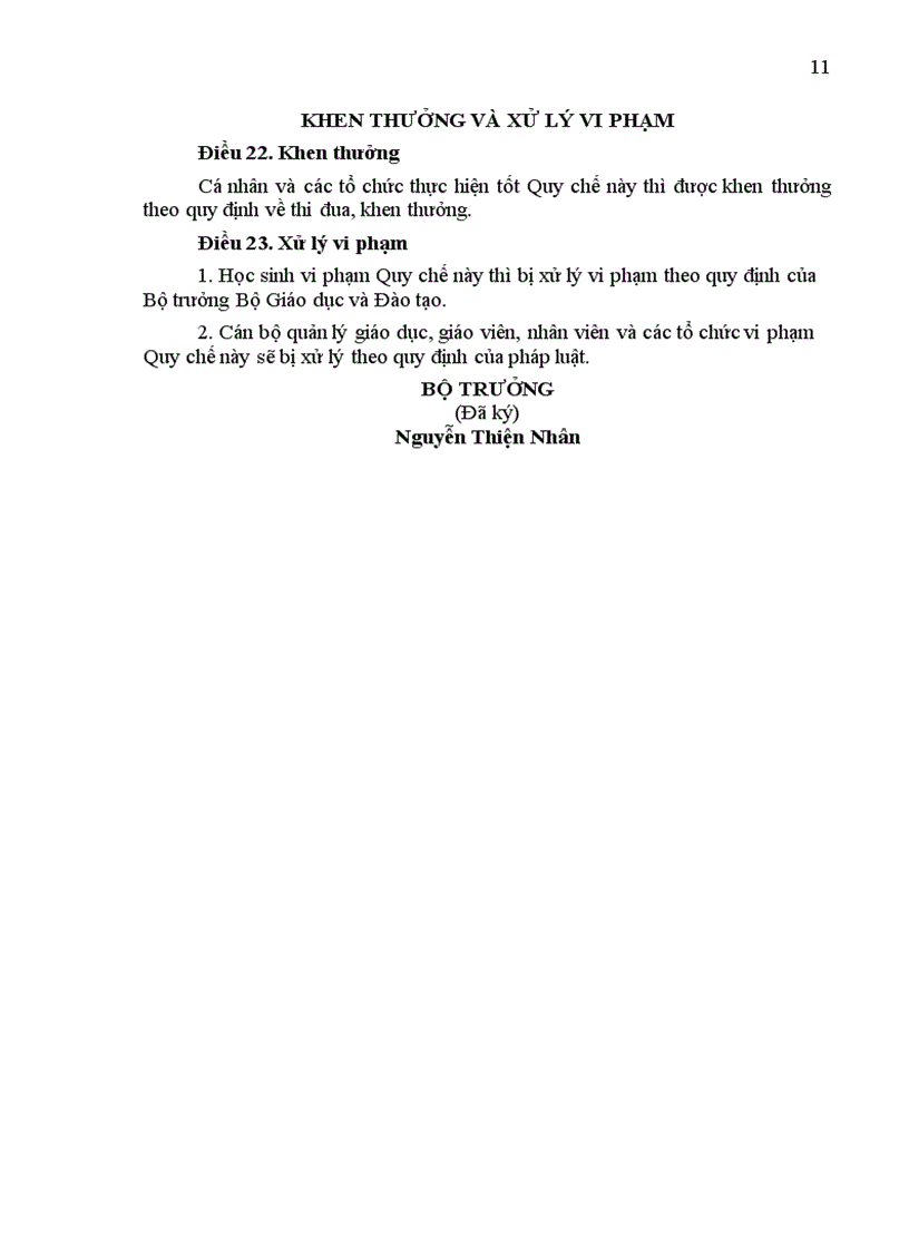 image for page Quy chế 40 trường học