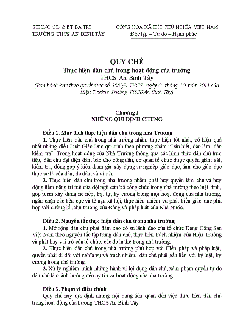 image for page Quy chế dân chủ