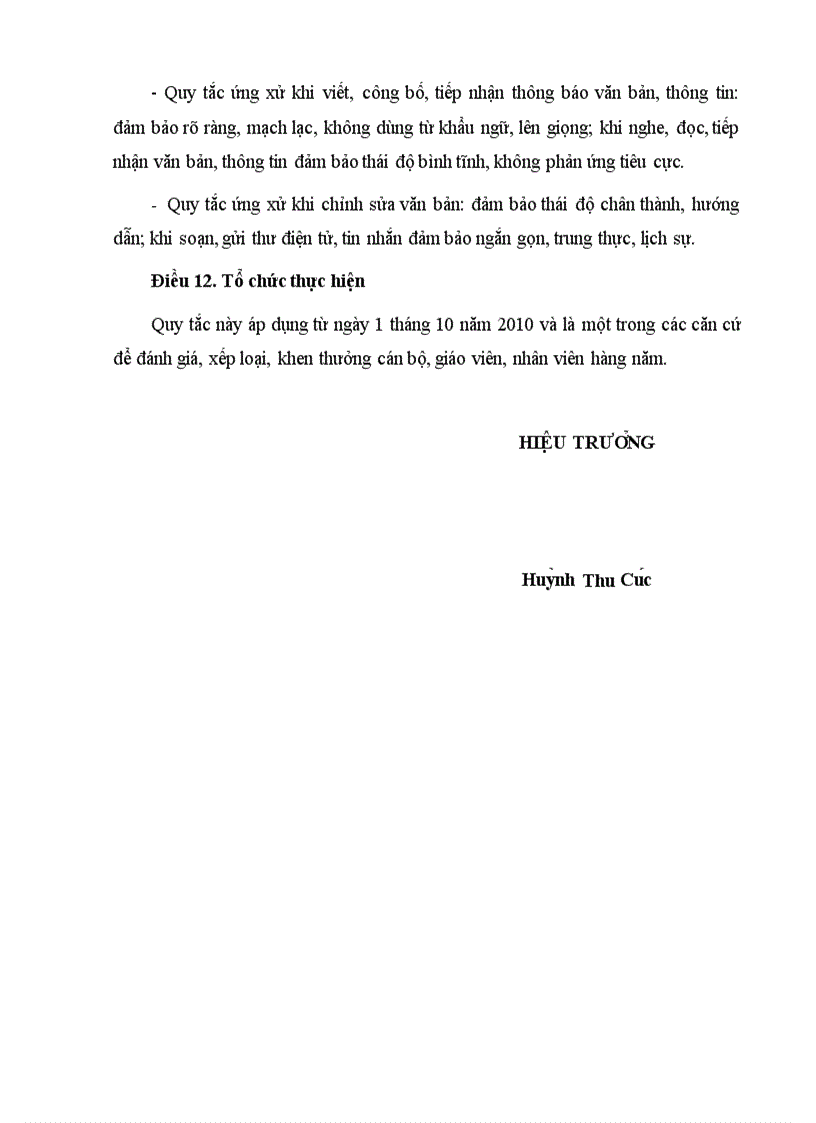 image for page Quy tắc ứng xử của giáo viên 1