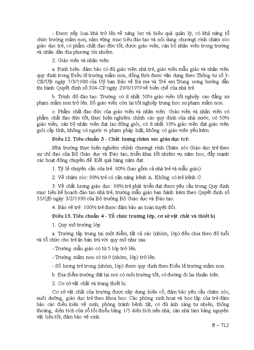 image for page Quy chế công nhận trường mầm non đạt chuẩn quốc gia