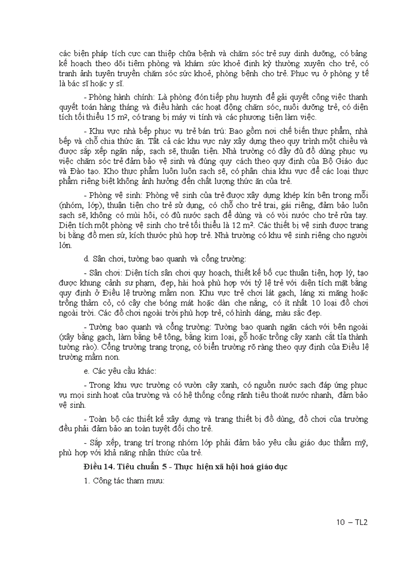 image for page Quy chế công nhận trường mầm non đạt chuẩn quốc gia