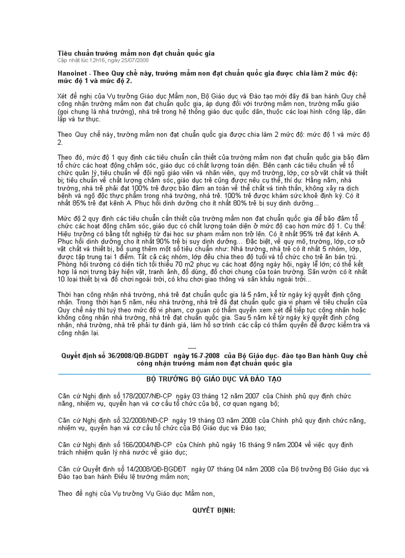 image for page Quy che cong nhạn trương MN dat chuan Quóc gia 1