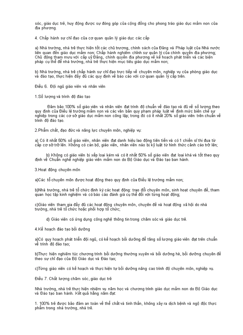 image for page Quy che cong nhạn trương MN dat chuan Quóc gia 1