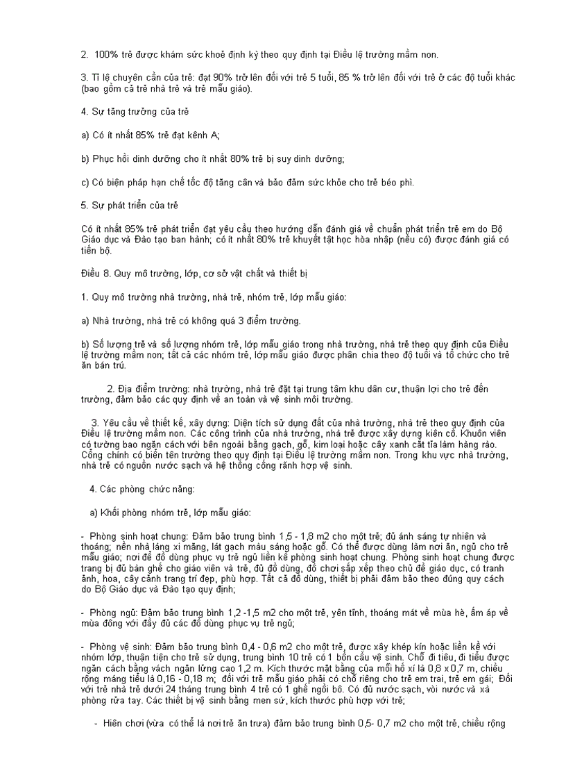 image for page Quy che cong nhạn trương MN dat chuan Quóc gia 1