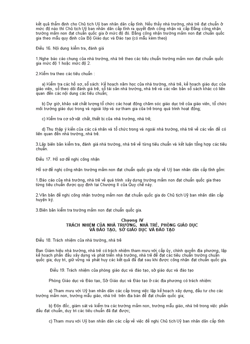 image for page Quy che cong nhạn trương MN dat chuan Quóc gia 1