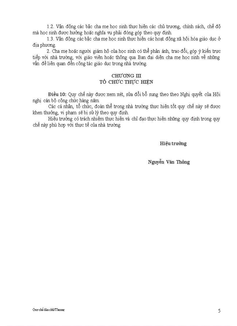 image for page Quy chế dân chủ trong trường học NVT