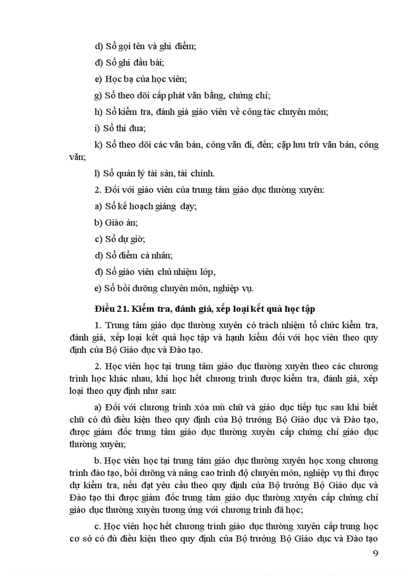 image for page Quy che hoat dong TTGDTX