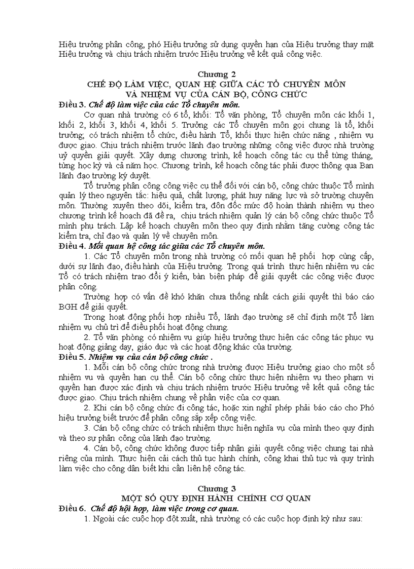 image for page Quy chế làm việc 2011 2012