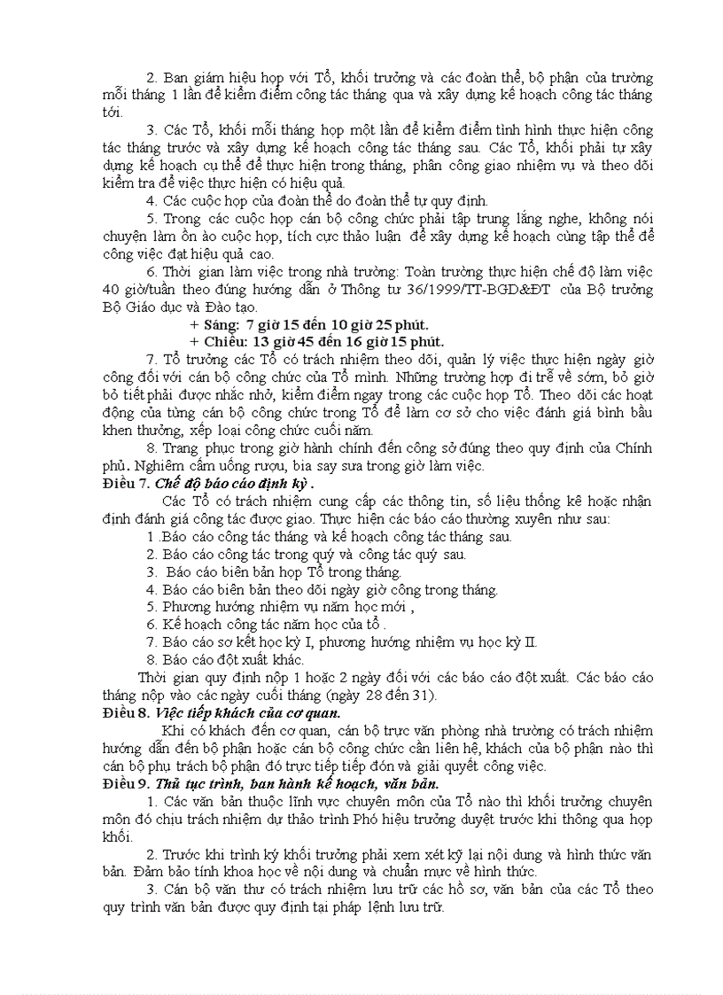 image for page Quy chế làm việc 2011 2012