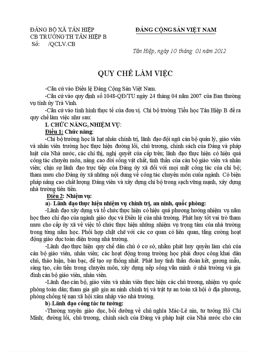 image for page Quy che lam viec cua chi bo 2012