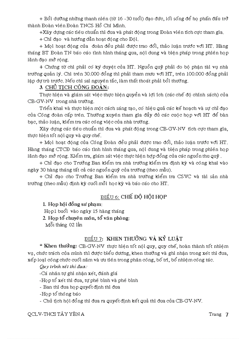 image for page Quy che lam viec cua Hieu truong