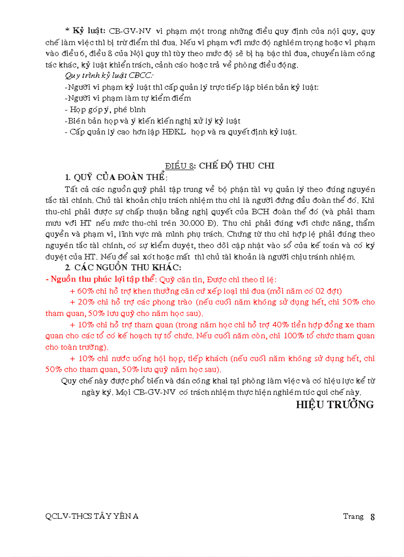 image for page Quy che lam viec cua Hieu truong