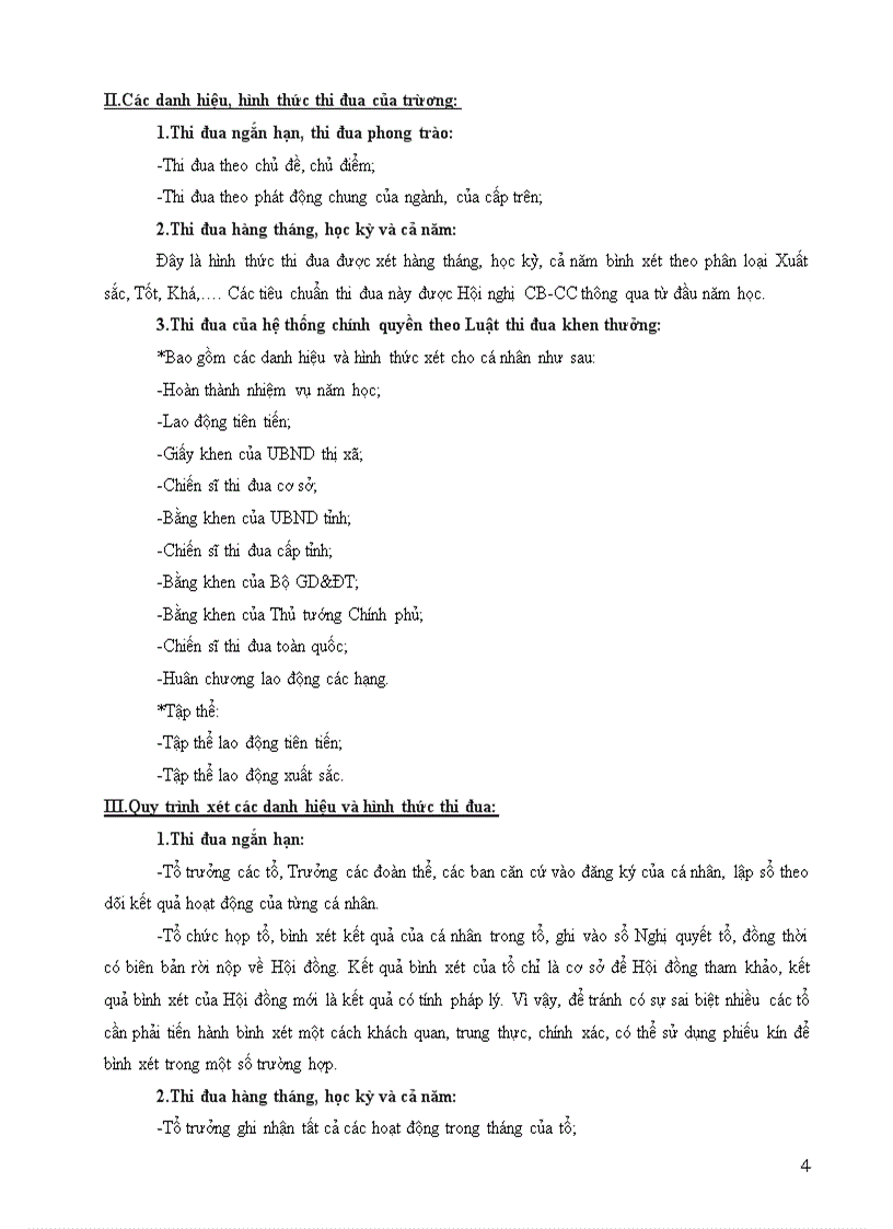 image for page Quy chế làm việc của Hội đồng thi đua khen thưởng