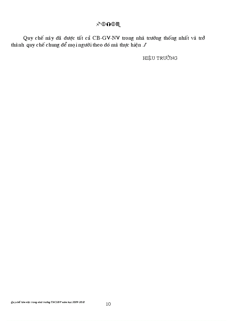 image for page Quy chế làm việc của trường