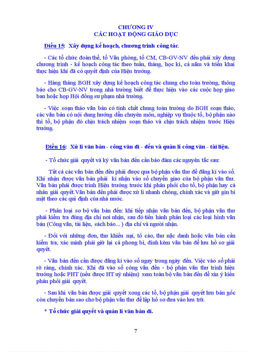 image for page Quy chế làm việc